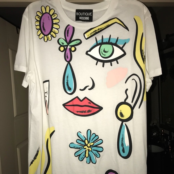 Moschino Multicolor Tee Shirt - Picture 3 of 3